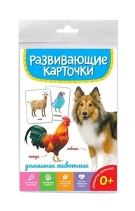 Развивающие карточки Домашние животные