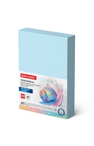 Бумага А4 500л "Color Paper" 80гр/м2, пастель голубая