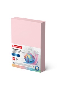 Бумага А4 500л "Color Paper" 80гр/м2, пастель розовая
