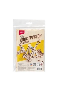 Конструктор из дерева. Мини конструктор "Катапульта"