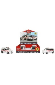 Машина металл RENAULT kango/citroen SPACE TOURER 12см, дв, баг,инр